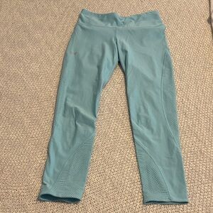 Under Armour Light Blue HeatGear Leggings